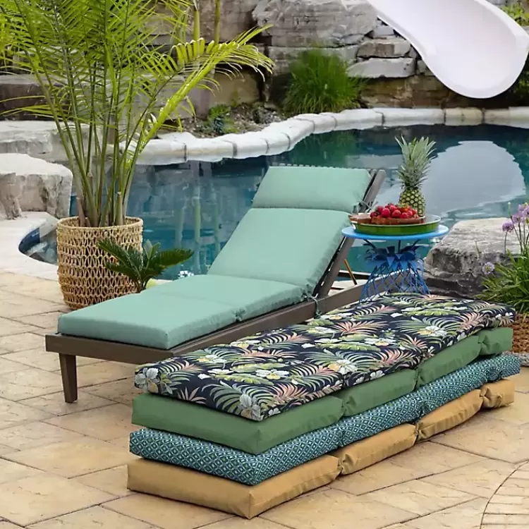 aqua_leala_texture_outdoor_chaise_cushion_4.webp Aqua Leala Texture Outdoor Chaise Cushion>Kirklands Home Best Sale