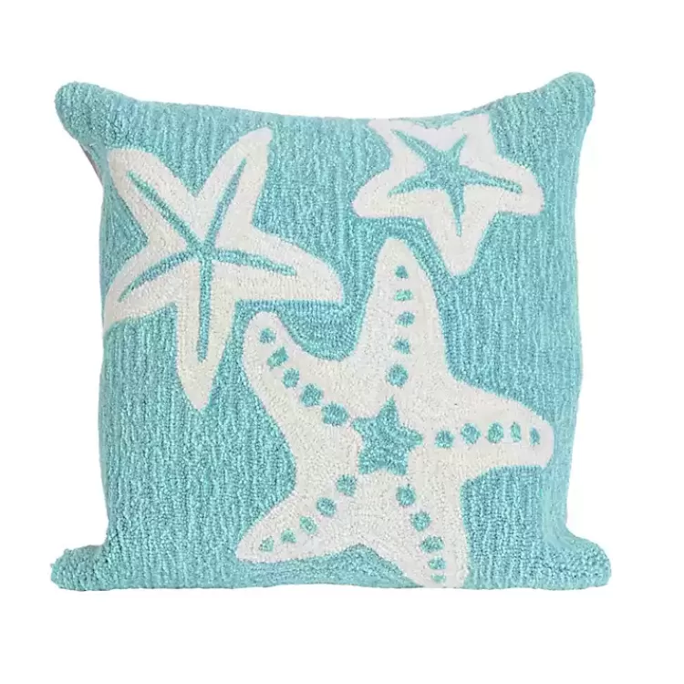 Aqua Sea Gems Outdoor Throw Pillow>Kirklands Home Outlet