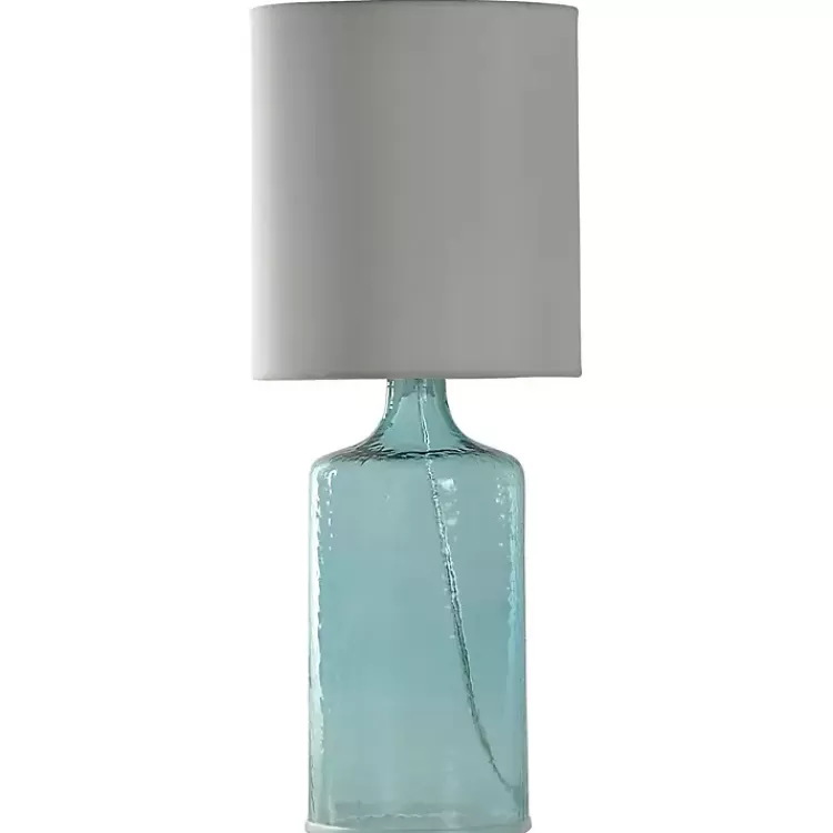 Aqua Seeded Glass Table Lamp>Kirklands Home Cheap