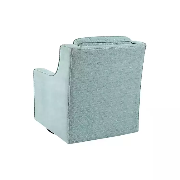 aqua_upholstered_swivel_accent_chair_4.webp Aqua Upholstered Swivel Accent Chair>Kirklands Home New