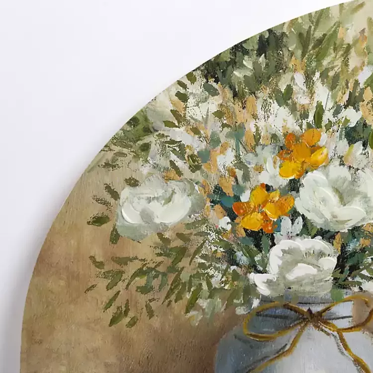 Arched Floral Mason Jar Canvas Art Print>Kirklands Home Best