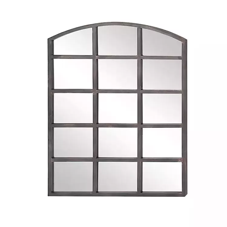 arched_windowpane_wall_mirror_2.webp Arched Windowpane Wall Mirror>Kirklands Home Best Sale