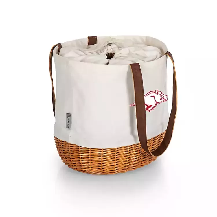 Arkansas Razorbacks Canvas Tote Bag>Kirklands Home Cheap