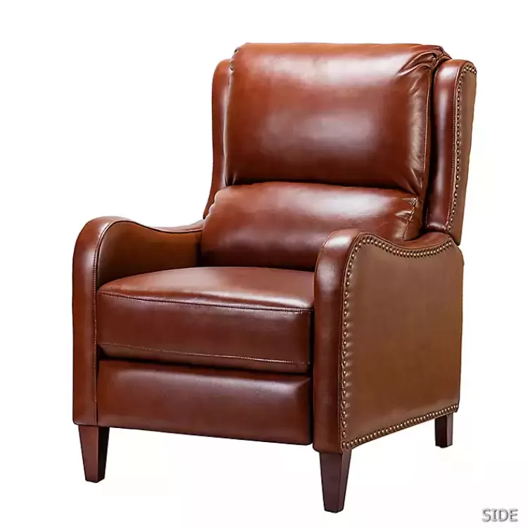 Arturo Leather Wingback Recliner>Kirklands Home Hot
