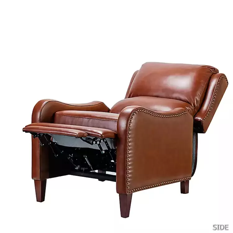 arturo_brown_leather_wingback_recliner_2.webp Arturo Leather Wingback Recliner>Kirklands Home Hot