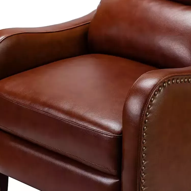 arturo_brown_leather_wingback_recliner_5.webp Arturo Leather Wingback Recliner>Kirklands Home Hot