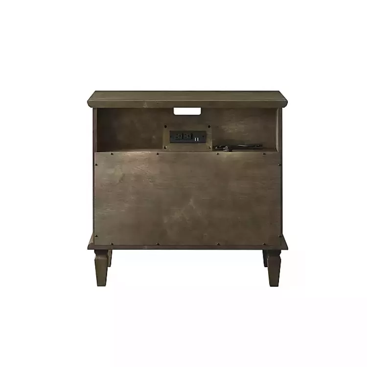 ash_brown_drawer_wood_nightstand_3.webp Ash 2-Drawer Wood Nightstand>Kirklands Home Cheap