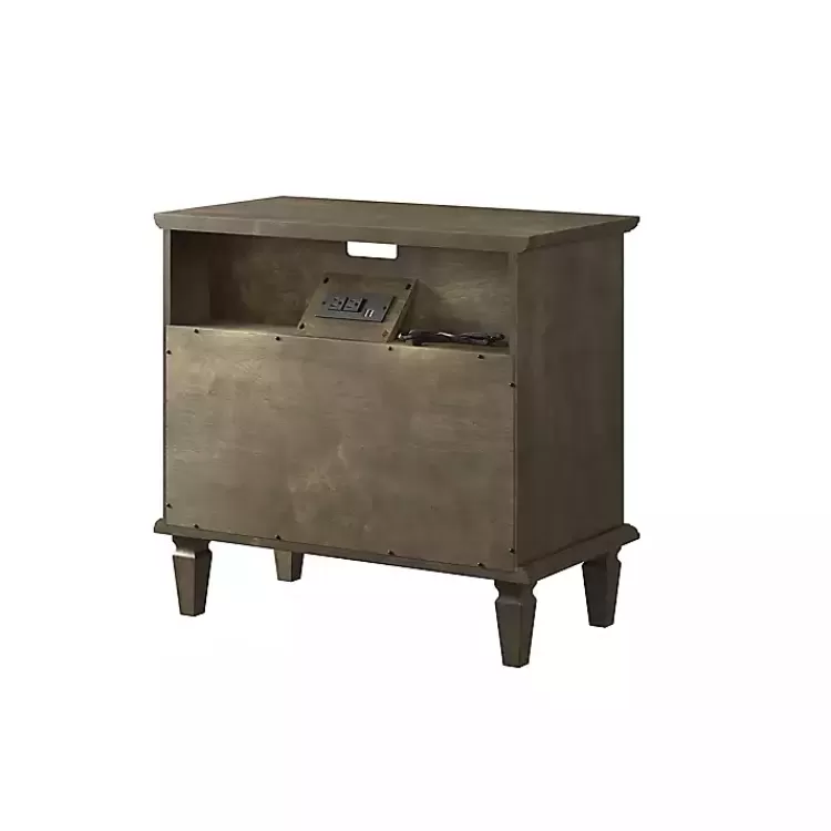 ash_brown_drawer_wood_nightstand_4.webp Ash 2-Drawer Wood Nightstand>Kirklands Home Cheap