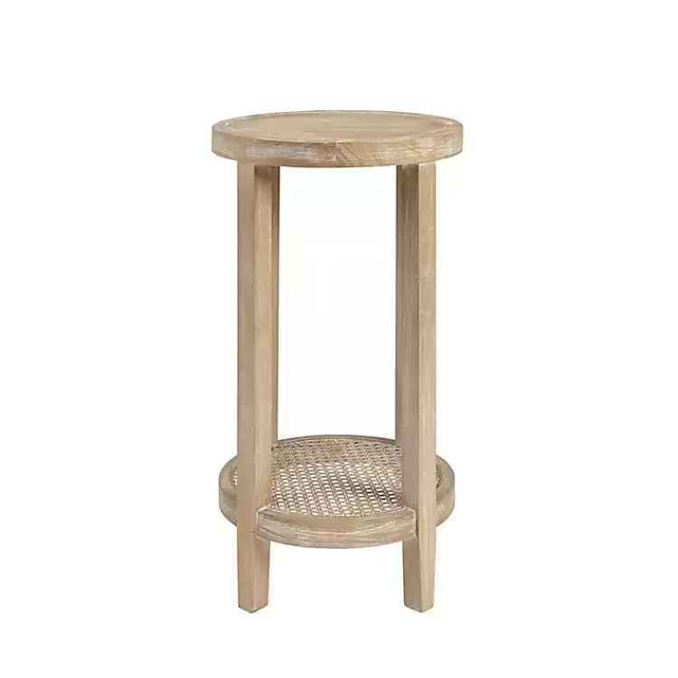 ash_rattan_round_martha_stewart_accent_table_2.webp Ash Rat Round Martha Stewart Accent Table>Kirklands Home Discount