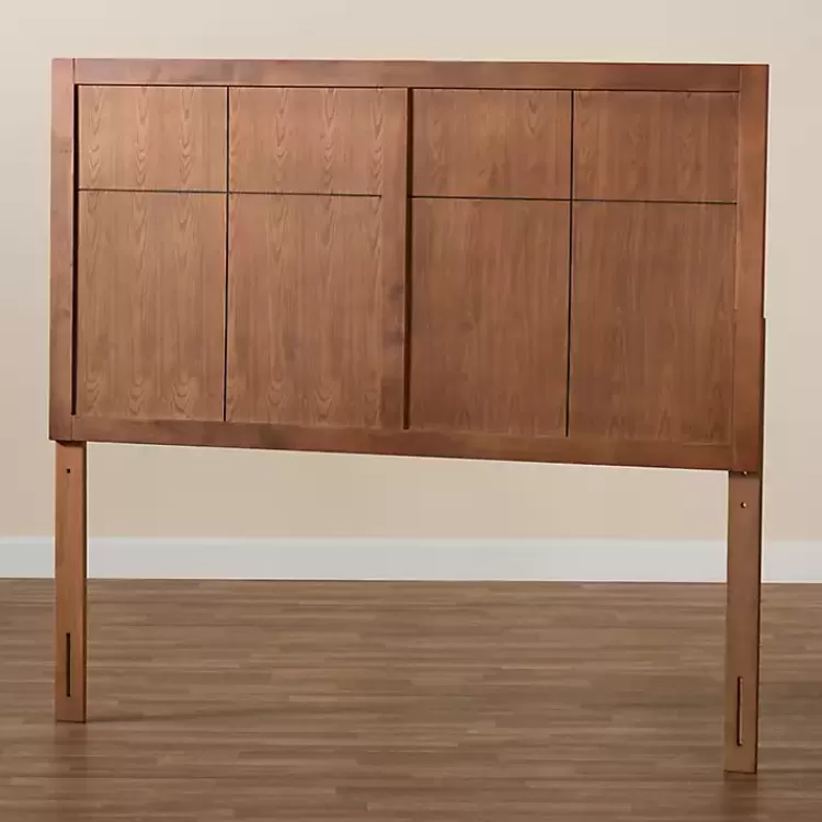 ash_walnut_wood_panel_queen_headboard_3.webp Ash Walnut Wood Panel Queen Headboard>Kirklands Home Hot