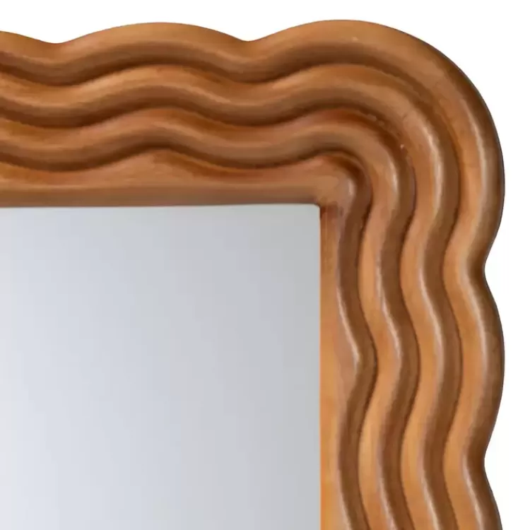 Ashely Walnut Brown Wall Mirror>Kirklands Home Hot