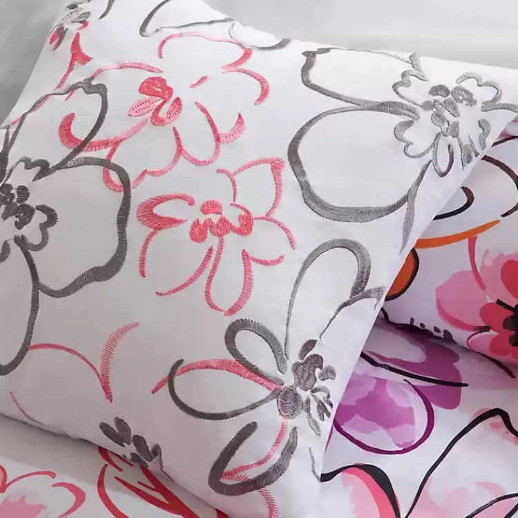 ashley_floral_twin_xl_pc_comforter_set_5.webp Ashley Floral Twin XL 4-pc. Comforter Set>Kirklands Home Shop