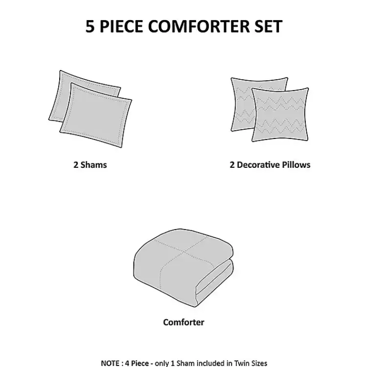ashley_floral_twin_xl_pc_comforter_set_9.webp Ashley Floral Twin XL 4-pc. Comforter Set>Kirklands Home Shop