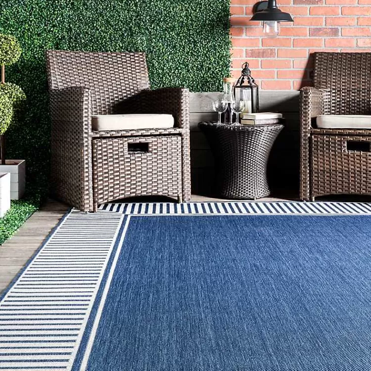 asia_blue_stripe_border_outdoor_rug_x_2-1.webp Asia Blue Stripe Border Outdoor Rug, 5x8>Kirklands Home Best Sale