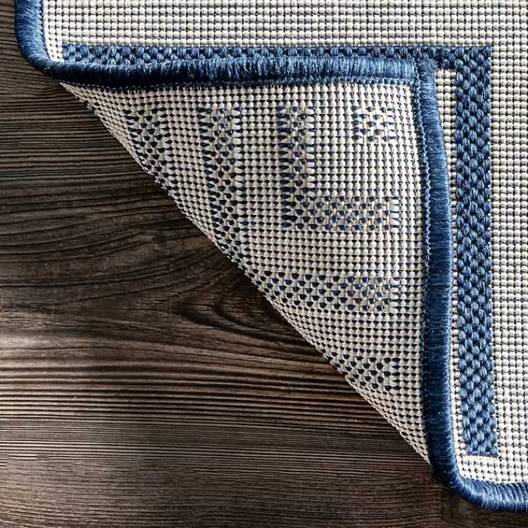 asia_blue_stripe_border_outdoor_rug_x_6-1.webp Asia Blue Stripe Border Outdoor Rug, 5x8>Kirklands Home Best Sale