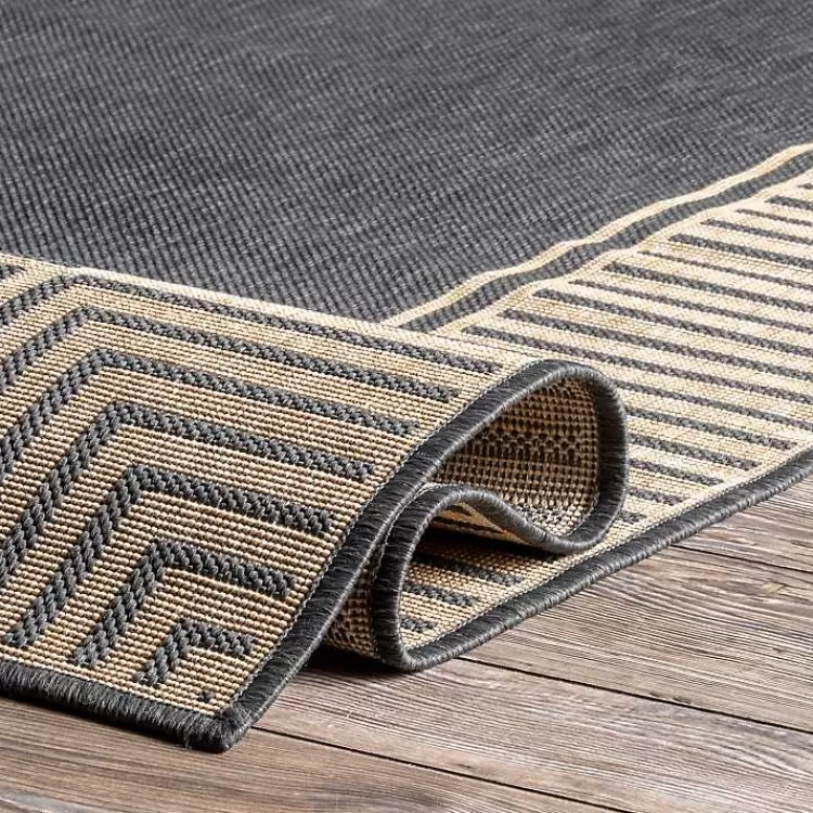 asia_gray_stripe_border_outdoor_rug_x_4.webp Asia Gray Stripe Border Outdoor Rug, 8x10>Kirklands Home Discount