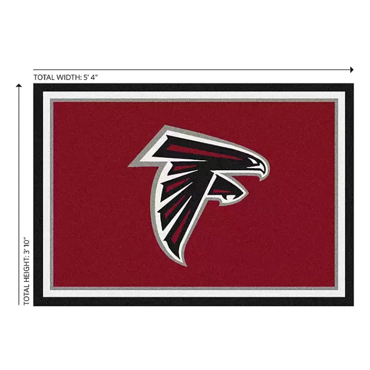 Atlanta Falcons Area Rug, 4x6>Kirklands Home Clearance