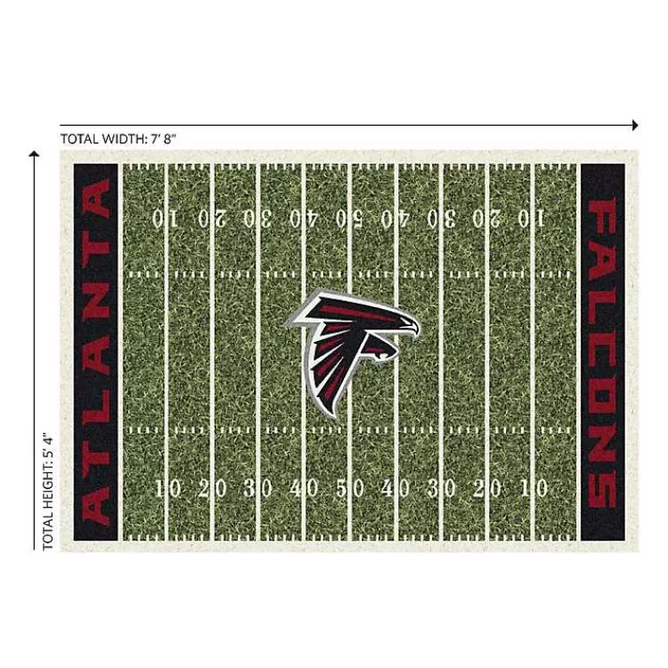 Atlanta Falcons Home Field Area Rug, 6x8>Kirklands Home Online