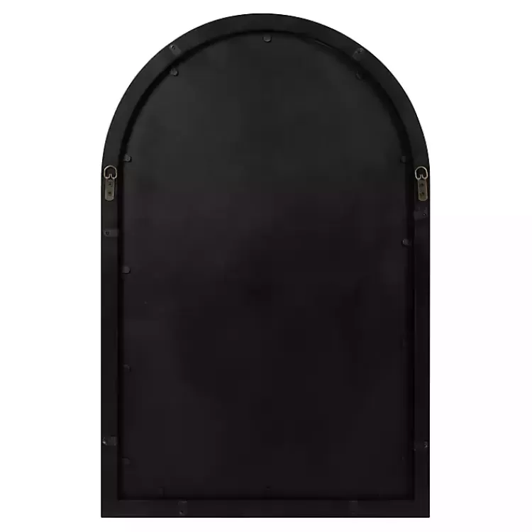 audubon_black_wood_arch_wall_mirror_x_in_3.webp Audubon Wood Arch Wall Mirror, 24x36 in.>Kirklands Home Fashion