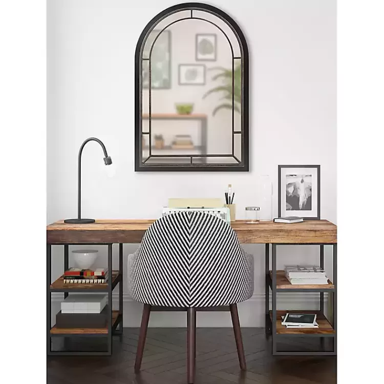 audubon_black_wood_arch_wall_mirror_x_in_6.webp Audubon Wood Arch Wall Mirror, 24x36 in.>Kirklands Home Fashion