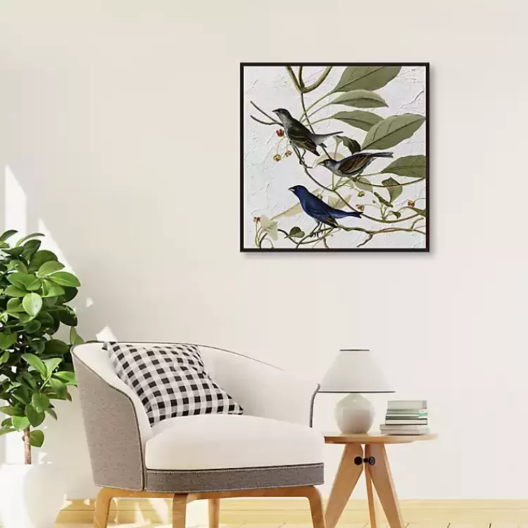 audubon_indigo_bird_framed_canvas_art_print_2.webp Audubon Indigo Bird Framed Canvas Art Print>Kirklands Home Cheap
