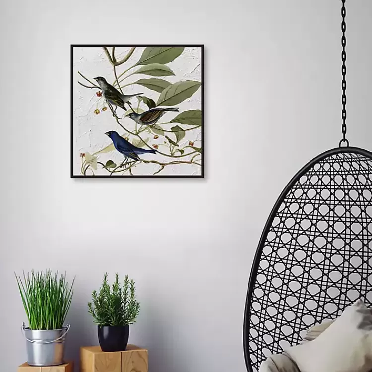 audubon_indigo_bird_framed_canvas_art_print_3.webp Audubon Indigo Bird Framed Canvas Art Print>Kirklands Home Cheap