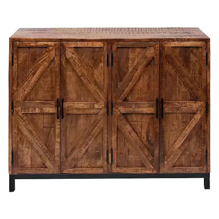 austin_warm_wood_farmhouse_cabinet_5.webp Austin Warm Wood Farmhouse Cabinet>Kirklands Home Clearance
