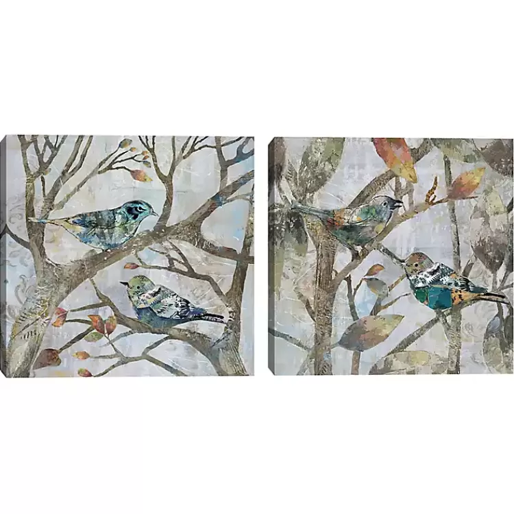 Autumn Flight Canvas Art Prints, Set of 2>Kirklands Home Fashion