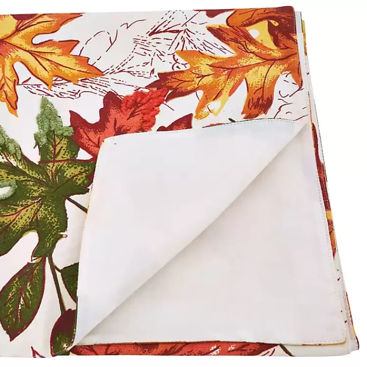 Autumn Foliage Outline Harvest Table Runner>Kirklands Home Shop