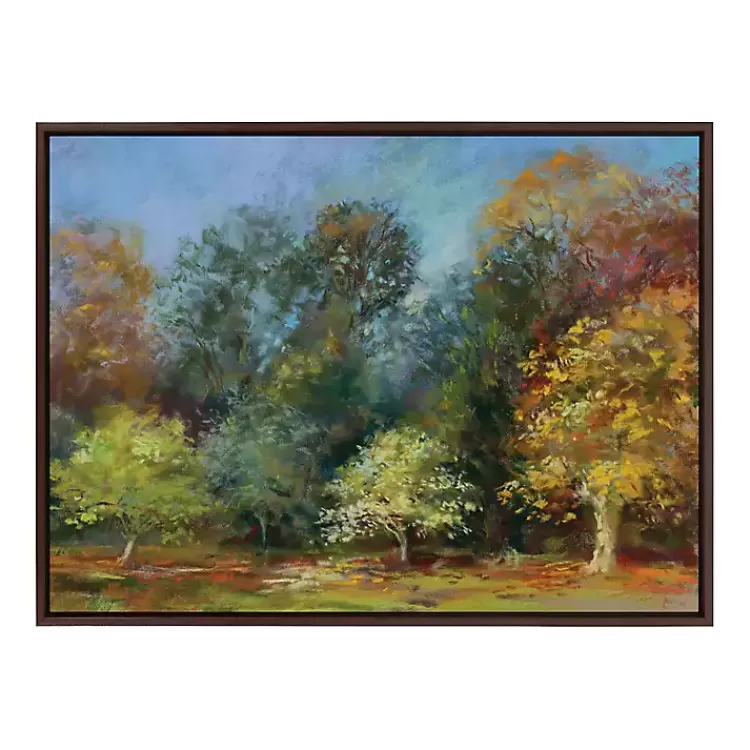 Autumn Forest Day Framed Canvas Art Print>Kirklands Home Hot