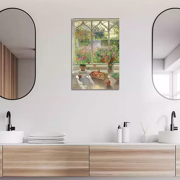 Autumn Fruit and Flowers Canvas Art Print>Kirklands Home Fashion