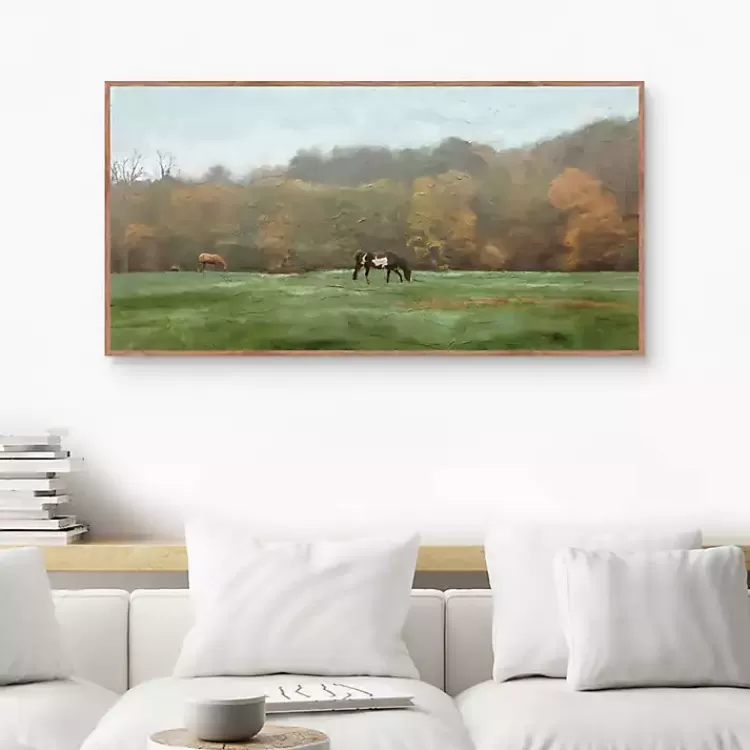 Autumn Grazers Framed Art Print>Kirklands Home Sale