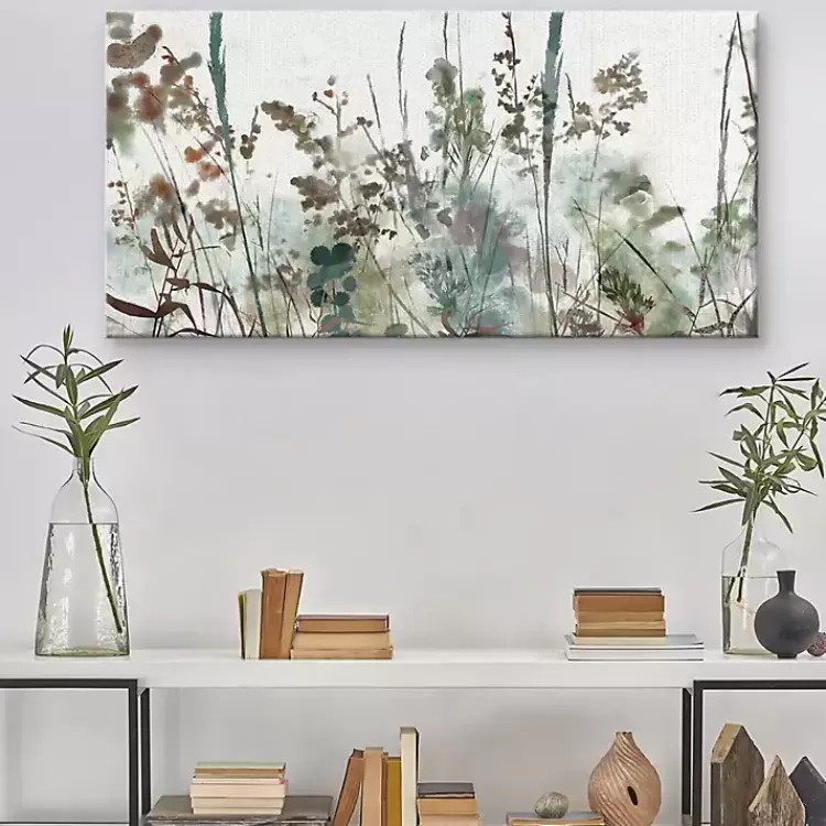 Autumn Reeds Panel Canvas Art Print>Kirklands Home Online