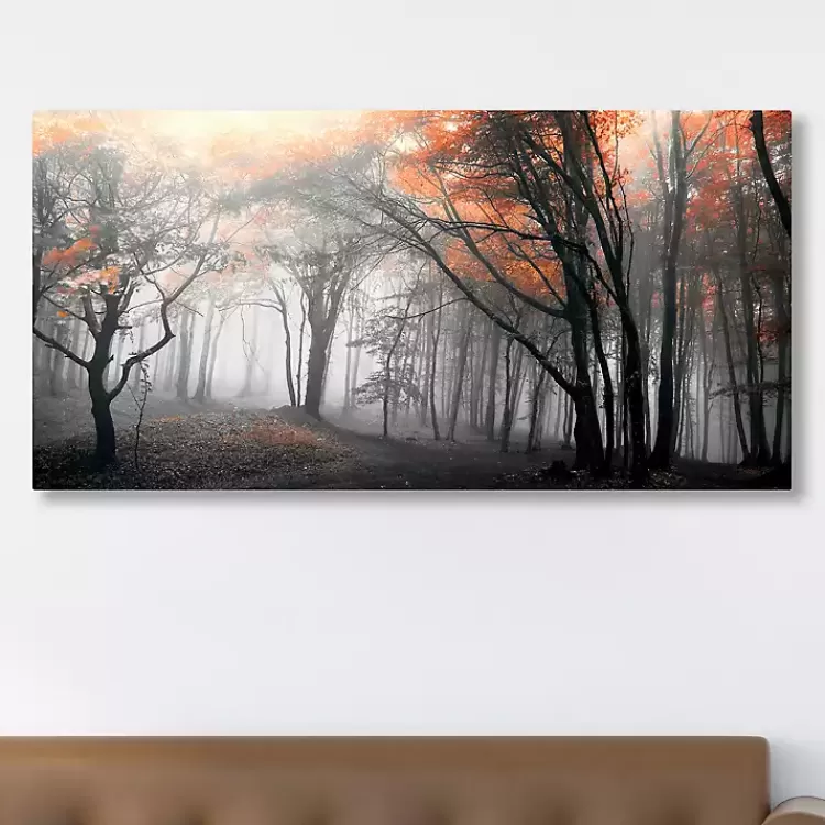 Autumn Woods Giclee Canvas Art Print>Kirklands Home Best
