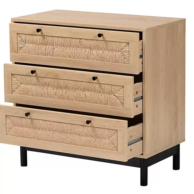 Ava Light 3-Drawer Cabinet>Kirklands Home Hot