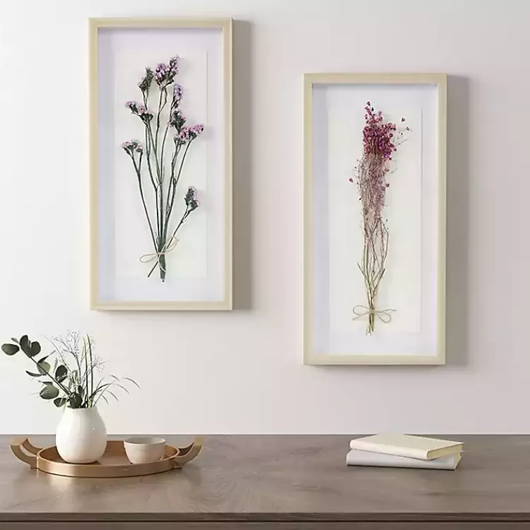 Avant Garden Dried Flowers Shadowboxes, Set of 2>Kirklands Home Hot