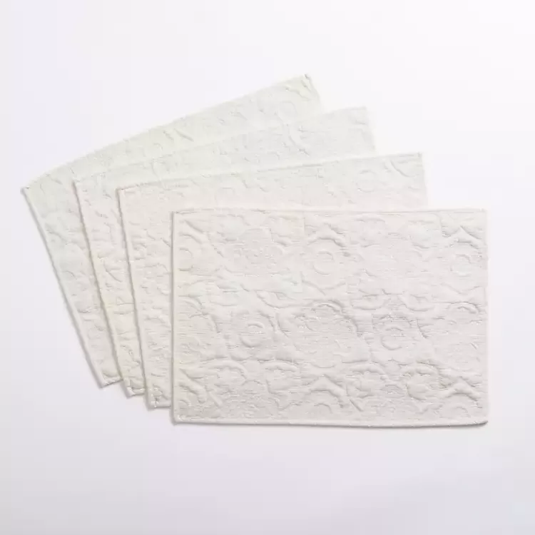 Avery Quilted Placemats, Set of 4>Kirklands Home Flash Sale