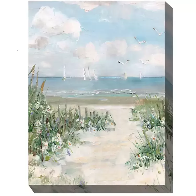 Balmy Ocean Breeze Outdoor Canvas Art Print>Kirklands Home Online