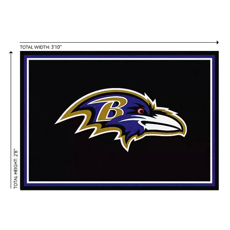 Baltimore Ravens Area Rug, 3x4>Kirklands Home Hot