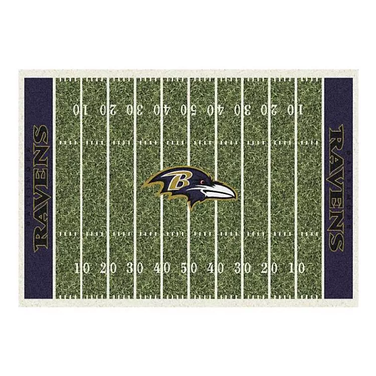 Baltimore Ravens Home Field Area Rug, 6x8>Kirklands Home Cheap