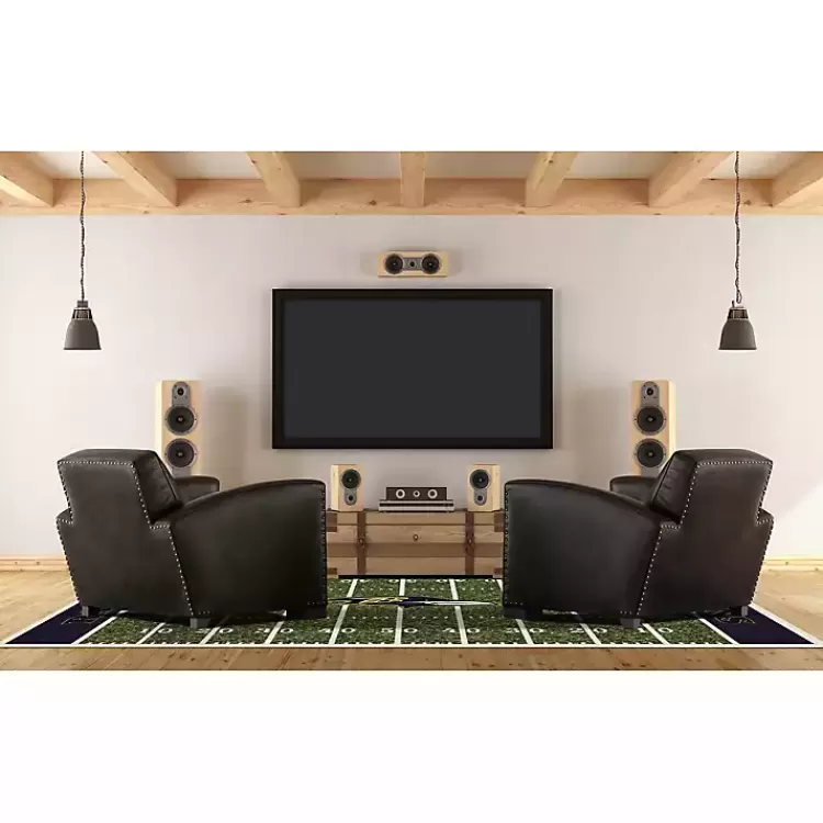 baltimore_ravens_home_field_area_rug_x_2.webp Baltimore Ravens Home Field Area Rug, 6x8>Kirklands Home Cheap