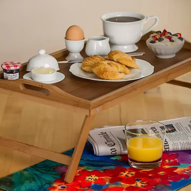 Bamboo Folding Tray>Kirklands Home Flash Sale