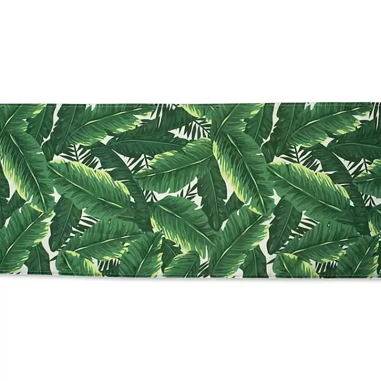 banana_leaf_outdoor_table_runner__in_3.webp Banana Leaf Outdoor Table Runner, 108 in.>Kirklands Home Outlet