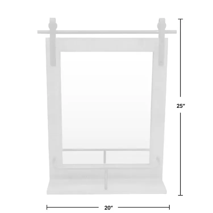 barn_door_mirror_with_shelf_4.webp Barn Door Mirror with Shelf>Kirklands Home Hot