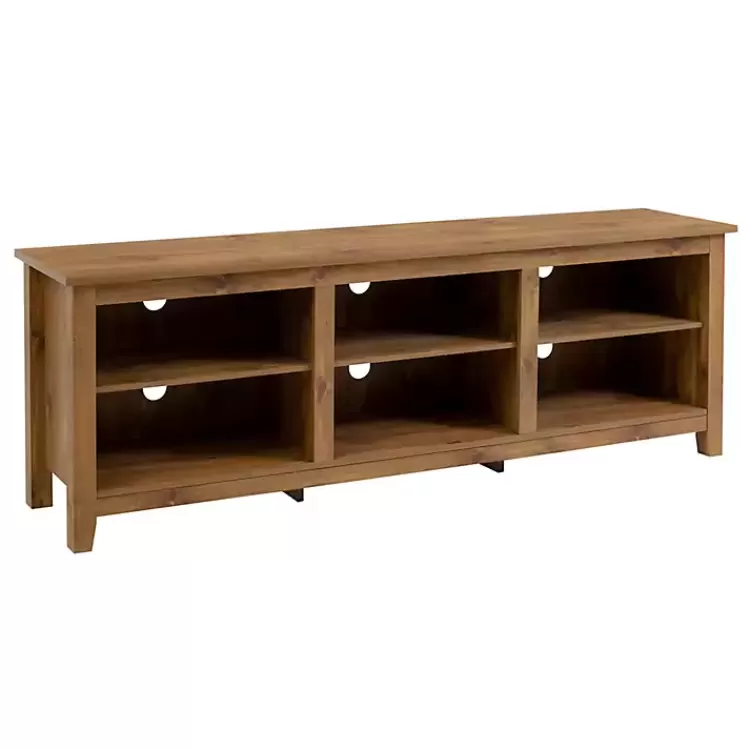 Barnwood TV Stand, 70 in.>Kirklands Home Discount