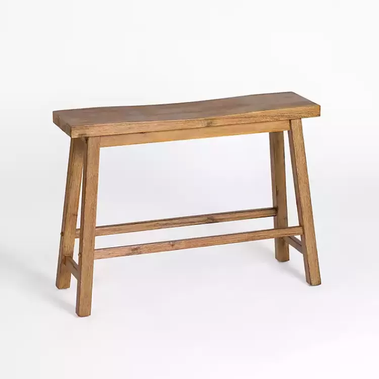 Barnwood Wire Brush Sonoma Counter Bench>Kirklands Home Best