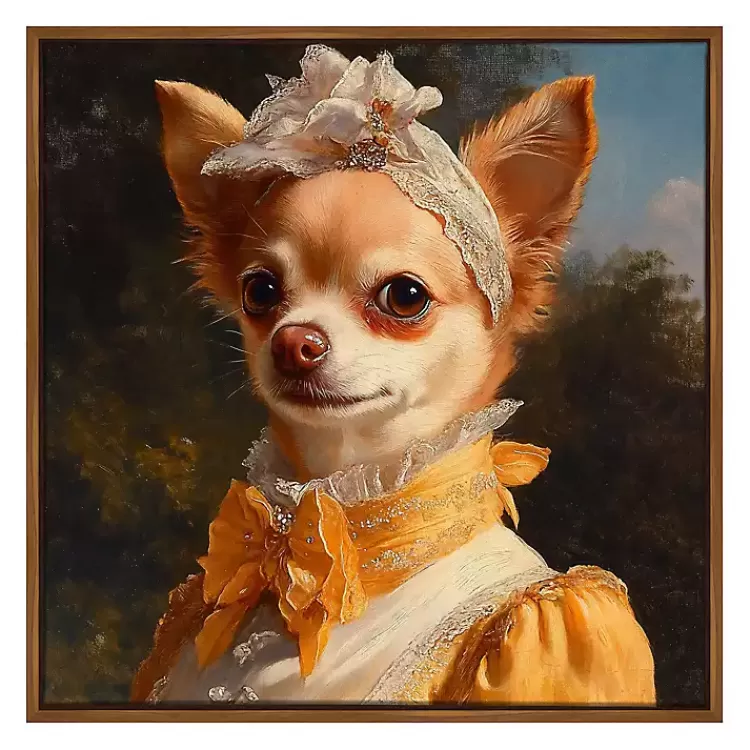 Baroness Bonita Barkington Framed Art Print>Kirklands Home New