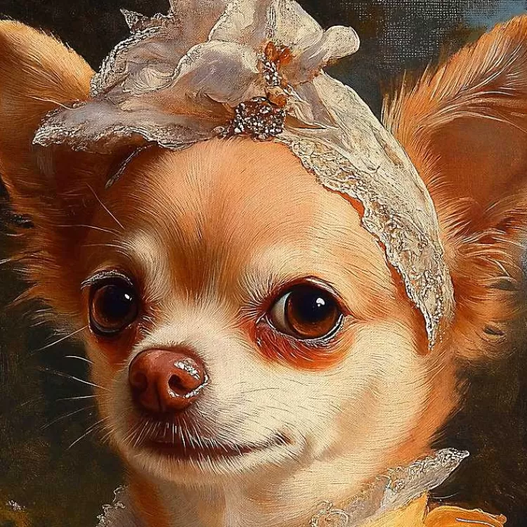 baroness_bonita_barkington_framed_art_print_2.webp Baroness Bonita Barkington Framed Art Print>Kirklands Home New
