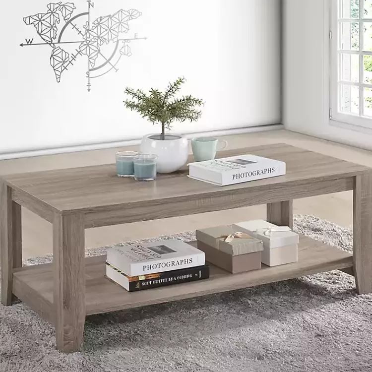 Barrett Gray Coffee Table>Kirklands Home Shop