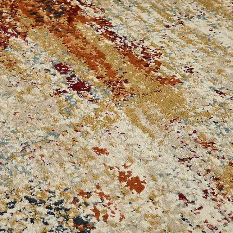 bastia_ivory_orange_accent_rug_x_4.webp Bastia Ivory Orange Accent Rug, 2x3>Kirklands Home Outlet